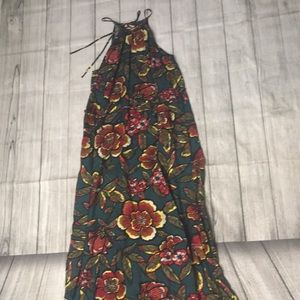 Loft halter maxi dress